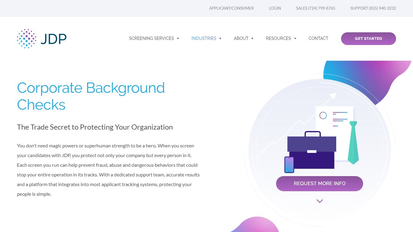 Corporate Background Check Services - JDP